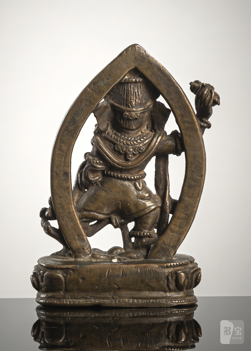 A BRONZE FIGURE OF VAJRAPANI - 图2